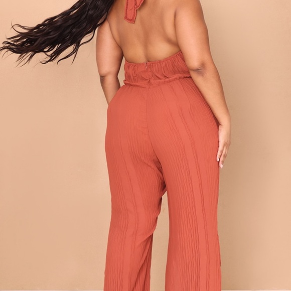 Plus size Wide Leg Jumpsuit - Picture 2 of 2